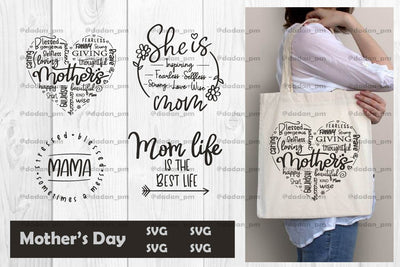 Mothers Day Svg, Dxf, Eps, Png SVG dadan_pm 