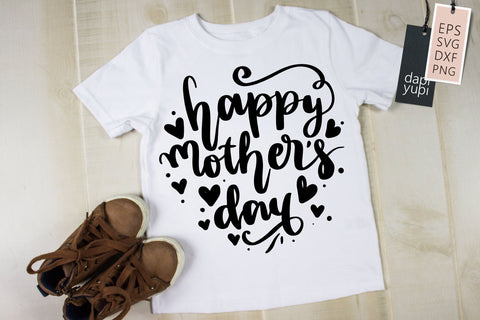 Mothers Day SVG Happy Mother's Day Quotes SVG dapiyupi store 