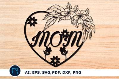 Mothers Day SVG, mom sign SVG cut file SVG MD JOYNAL ABDIN 