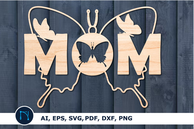 Mothers Day SVG, mom sign with butterfly SVG MD JOYNAL ABDIN 