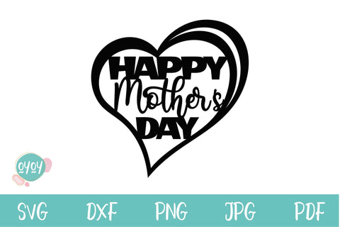 Mothers Day SVG | Mothers Day Cake Topper | Mothers Day Gift SVG SVG OyoyStudioDigitals 