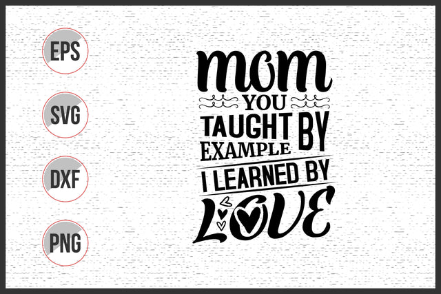 Mothers Day Typographic Quotes Design. SVG uniquesvg99 