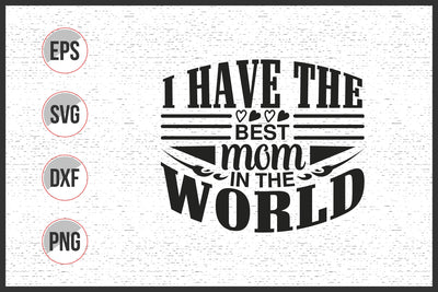 Mothers Day Typographic Quotes Design SVG uniquesvg99 