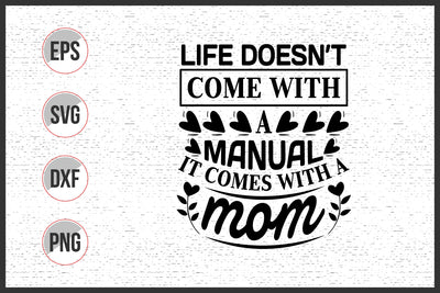 Mothers Day Typographic Slogan Design SVG uniquesvg99 