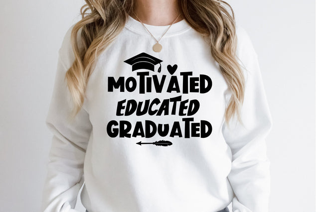 Motivated Educated Graduated SVG SVG orpitasn 