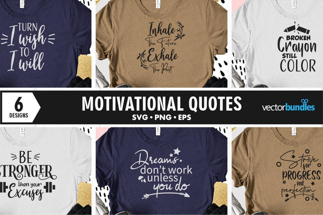 Motivational quote bundle svg SVG vectorbundles 