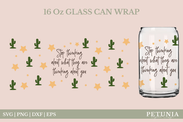 Motivational Quote SVG | Beer Glass Can Wrap SVG SVG Petunia Digital Design 