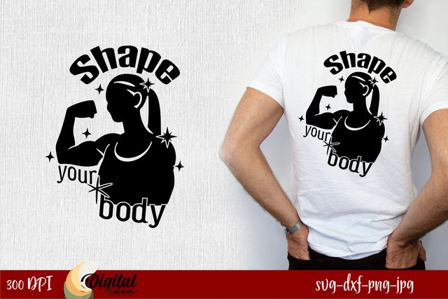 Motivational Quote SVG. Workout Quote. Fitness SVG SVG Evgenyia Guschina 