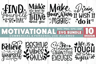 Motivational Quotes SVG Bundle SVG Ariyan 