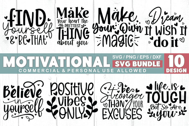 Motivational Quotes SVG Bundle SVG Ariyan 