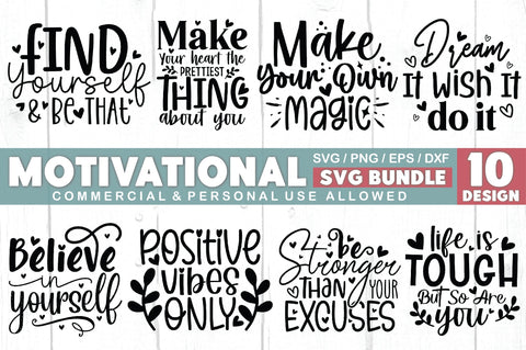 Motivational Quotes SVG Bundle SVG Ariyan 