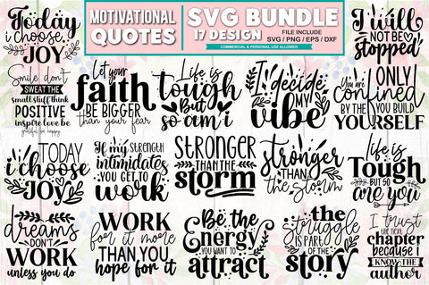 Motivational Quotes SVG Bundle SVG Ariyan 