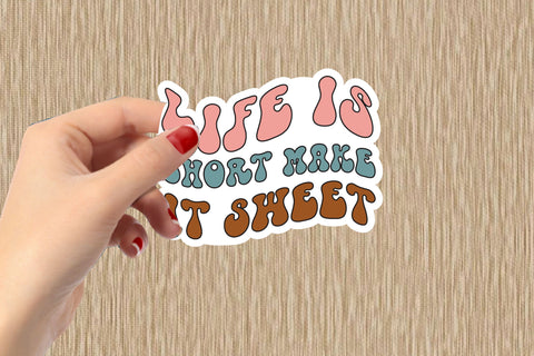 Motivational Retro Sticker Bundle SVG Rupkotha 