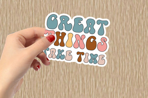 Motivational Retro Sticker Bundle SVG Rupkotha 