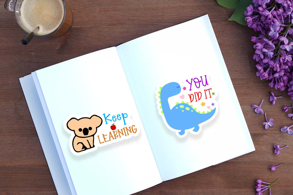 Motivational Reward Stickers for Students I Digital Stickers - So Fontsy