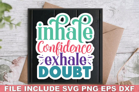 Motivational Stickers Bundle SVG Ariyan 