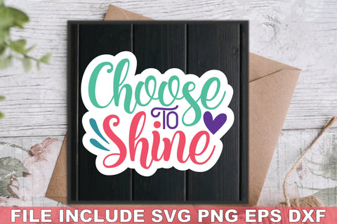 Motivational Stickers Bundle SVG Ariyan 