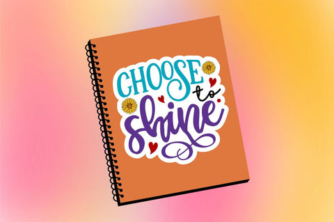 Motivational Sublimation Stickers Bundle Sketch DESIGN Regulrcrative 