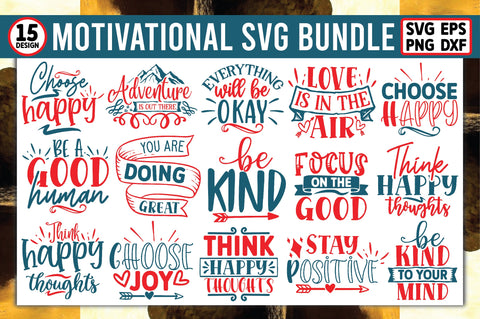 Motivational SVG Bundle SVG Ariyan 