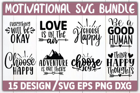 Motivational SVG Bundle SVG Ariyan 
