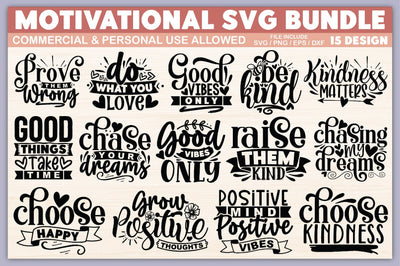 Motivational SVG Bundle SVG Ariyan 