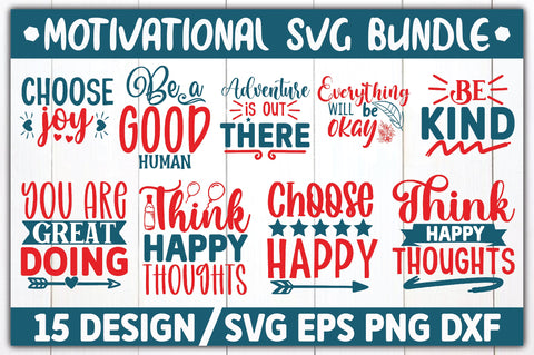 Motivational SVG Bundle SVG Ariyan 