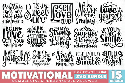 Motivational SVG Bundle SVG Ariyan 