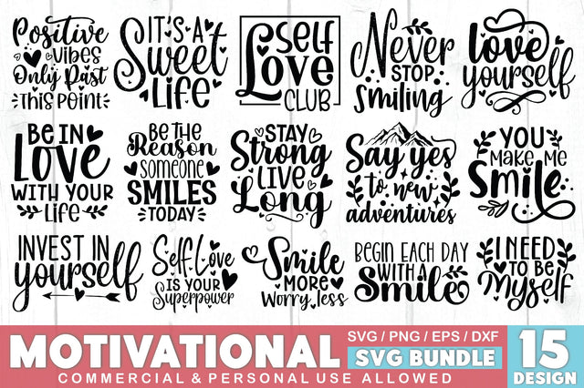 Motivational SVG Bundle SVG Ariyan 