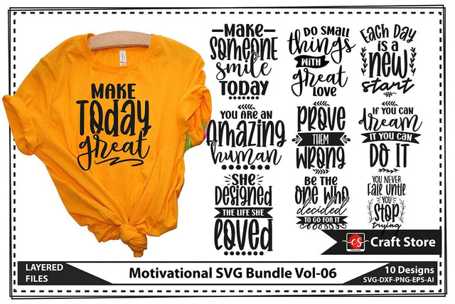 Motivational SVG Bundle SVG shah alam 