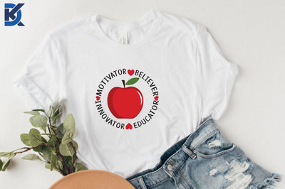 Motivator Believer Innovator Educator Sublimation SVGista 
