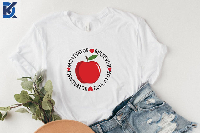 Motivator Believer Innovator Educator Sublimation SVGista 