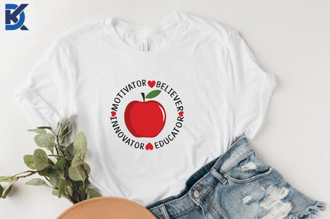 Motivator Believer Innovator Educator Sublimation SVGista 