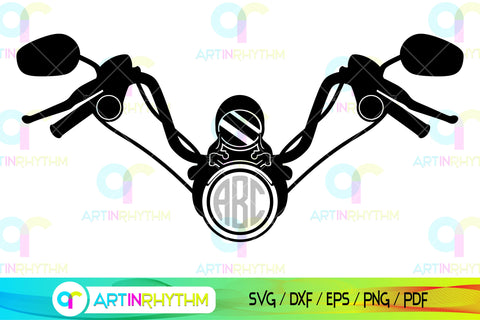 Motorcycle monogram svg, Happy father's day svg, daddy svg, dad svg SVG Artinrhythm shop 