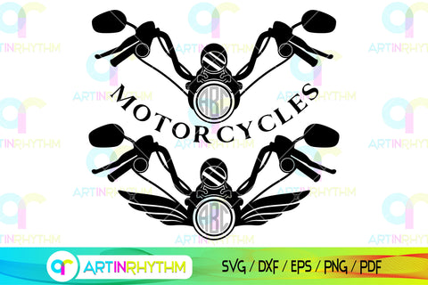 motorcycle monogram svg, Happy father's day svg, daddy svg, dad svg SVG Artinrhythm shop 