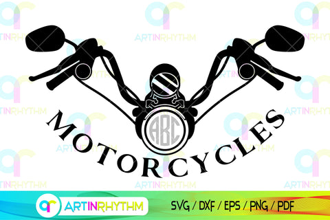 motorcycle monogram svg, Happy father's day svg, daddy svg, dad svg SVG Artinrhythm shop 