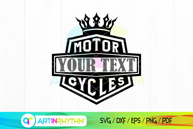 Motorcycle Svg, Motorcycle Monogram Svg SVG Artinrhythm shop 