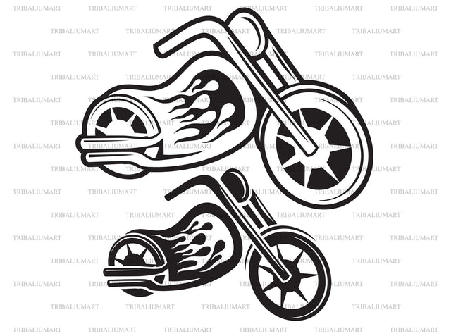 Motorcycle SVG TribaliumArtSF 