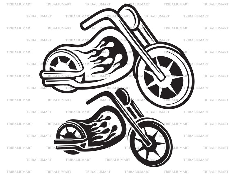 Motorcycle SVG TribaliumArtSF 