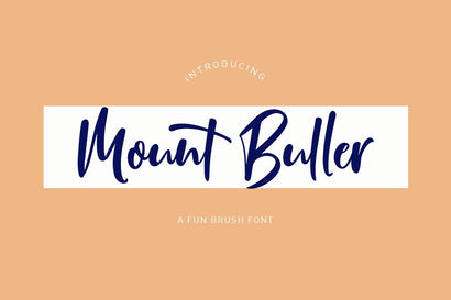 Mount buller Font Franstudio 