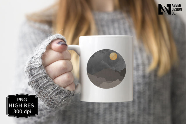 Mountain and the Night Sublimation Abven Graphics 