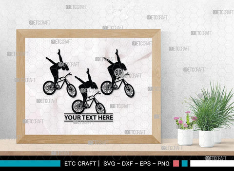 Mountain Biking Monogram, Mountain Biking Silhouette, Mountain Bike Svg, Mountain Bicycle Svg, Mountain Sport Svg, SB00047 SVG ETC Craft 