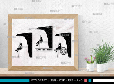 Mountain Climbing Monogram, Mountain Climbing Silhouette, Mountain Climbing SVG, Mountain Svg, Climbing Svg, SB00390 SVG ETC Craft 