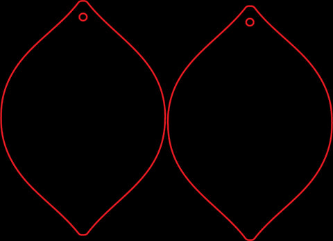 Mountain Earrings SVG For Laser Mountain Earrings For Glowforge Mountain Earrings For Laser Glowforge Earrings With Mountain Earrings SVG SVG Diva Watts Designs 