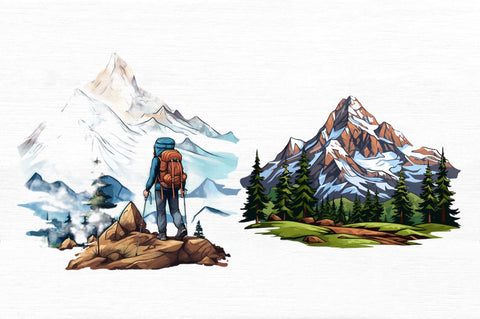 Mountain Hiking Collection Bundle Sublimation Regulrcrative 