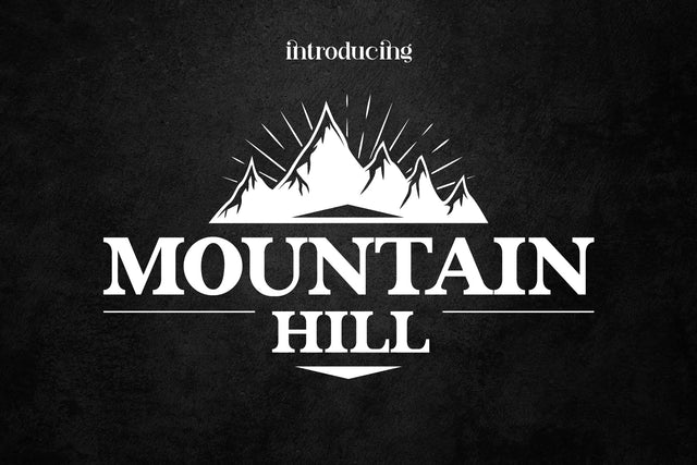 Mountain Hil Fonts Font Fox7 By Rattana 