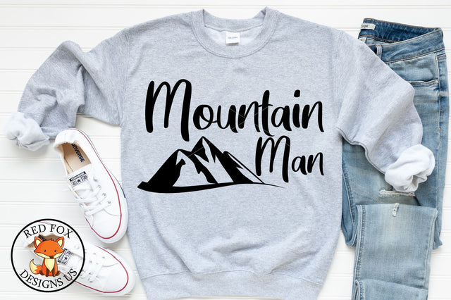 Mountain Man SVG | Father's Day | #1 Daddy SVG PNG DXF SVG RedFoxDesignsUS 