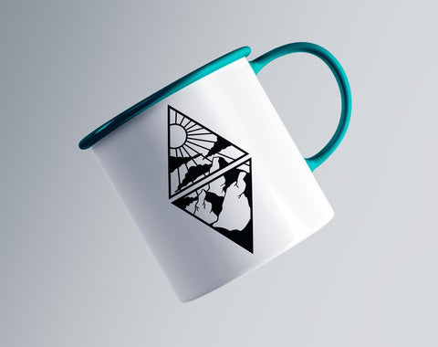 Mountain svg, dxf files for plasma, cnc files for wood, mountains svg, adventure svg, camping svg, mountains svg, outdoors svg, camper svg SVG CutLeafSvg 