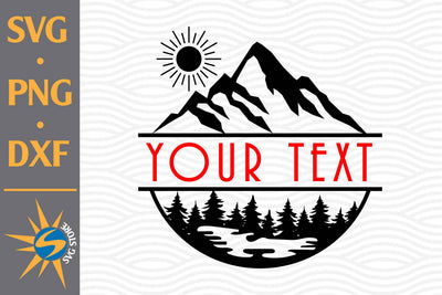 Mountain SVG, PNG, DXF Digital Files Include SVG SVGStoreShop 