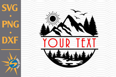 Mountain SVG, PNG, DXF Digital Files Include SVG SVGStoreShop 
