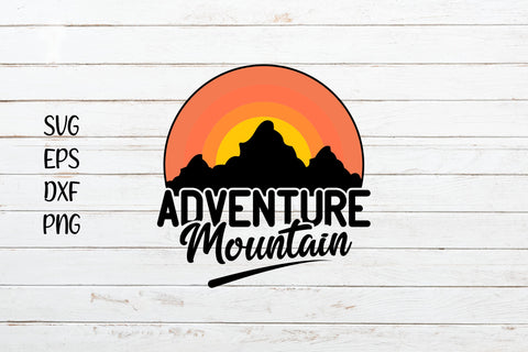Mountain Vintage svg SVG SmmrDesign 